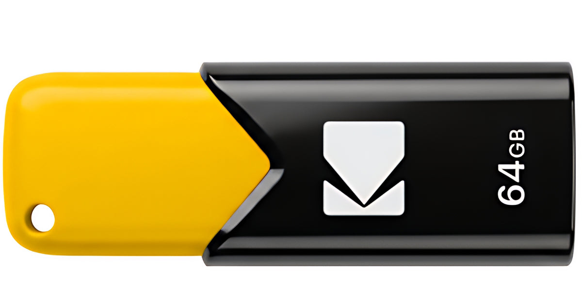 Ekstern lagring USB-A 3.2 Kodak B110S Click Easy, 64Gb EKMMD64GB113S