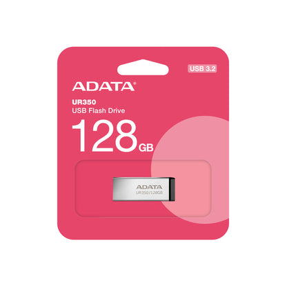 Ekstern Minne USB-A 3.2 Adata UR350, 128Gb UR350-128G-RSR/BK