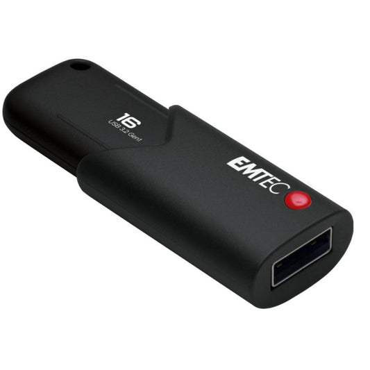 Ekstern Minne USB-A 3.2 Emtec B120 Click Secure, 16Gb ECMMD16GB123
