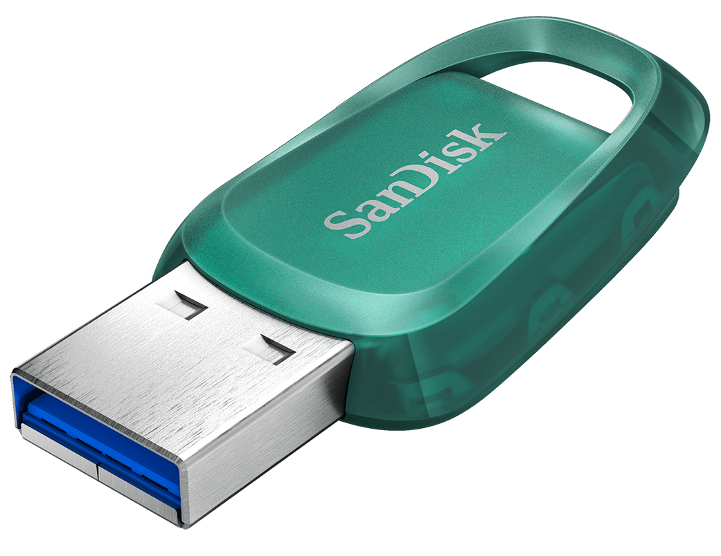 Ekstern Minne USB-A 3.2 SanDisk Ultra Eco, 256Gb SDCZ96-256G-G46
