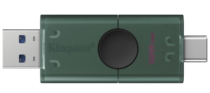 Ekstern lagring USB-A 3.2 / USB-C Kingston Duo, 128Gb DTDEG2/128GB