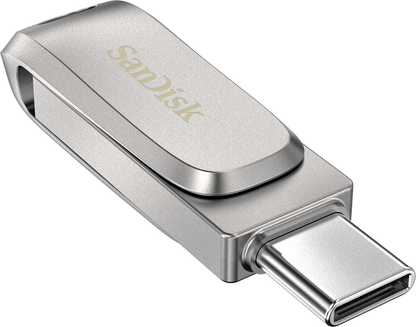 Ekstern lagring USB-A 3.2 / USB-C SanDisk Ultra Luxe Dual Drive, 256Gb SDDDC4-256G-G46