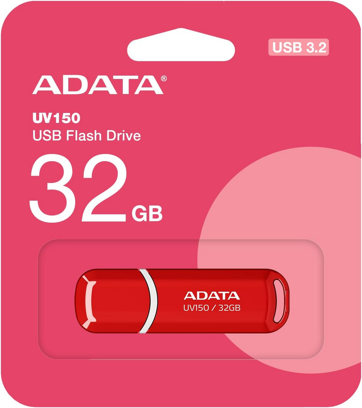 Ekstern minne USB-A 3.2 Adata UV150, 32GB AUV150-32G-RRD