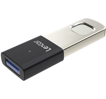 Ekstern minne USB-A 3.2 Lexar JumpDrive Fingerprint F35 Pro, 64Gb