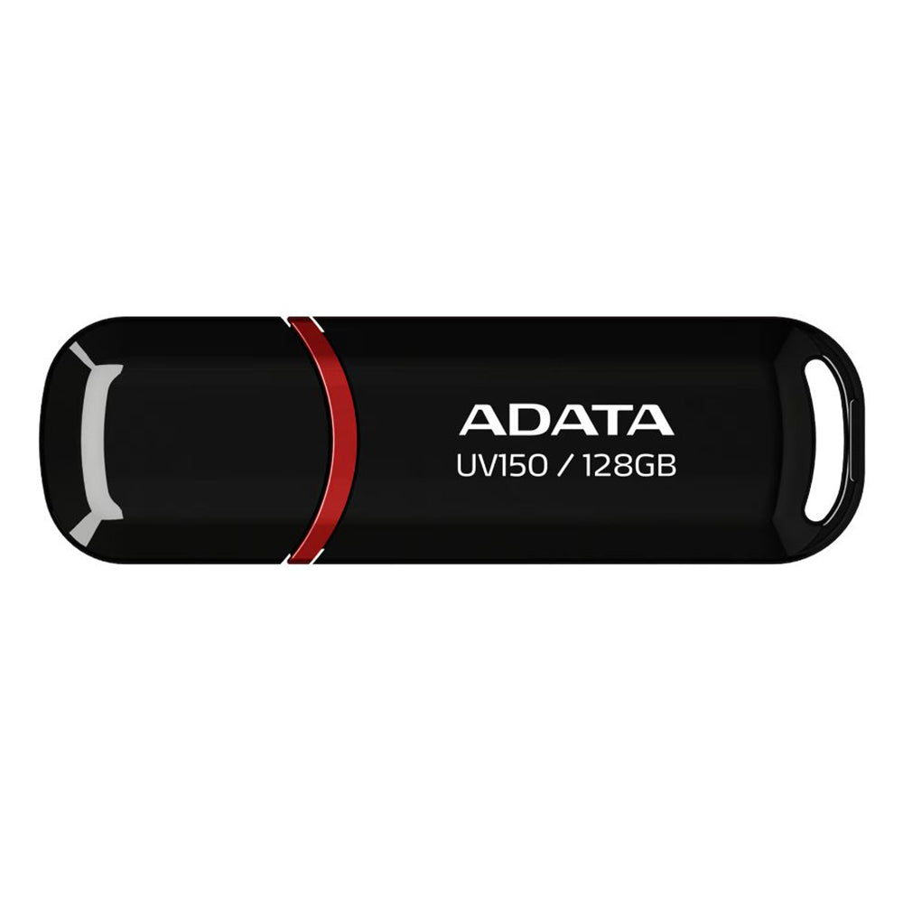 Ekstern USB-A 3.2-minne Adata UV150, 128 GB AUV150-128G-RBK