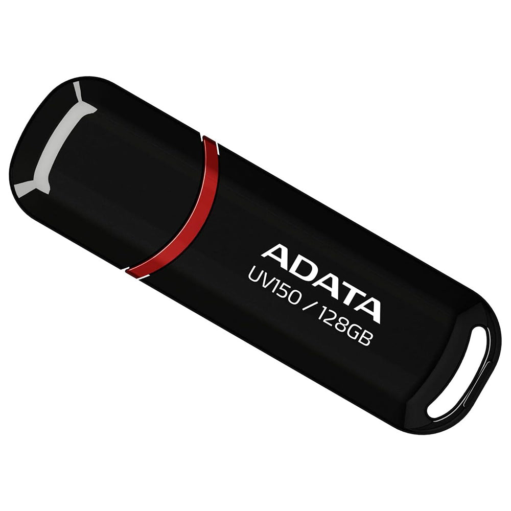 Ekstern USB-A 3.2-minne Adata UV150, 128 GB AUV150-128G-RBK