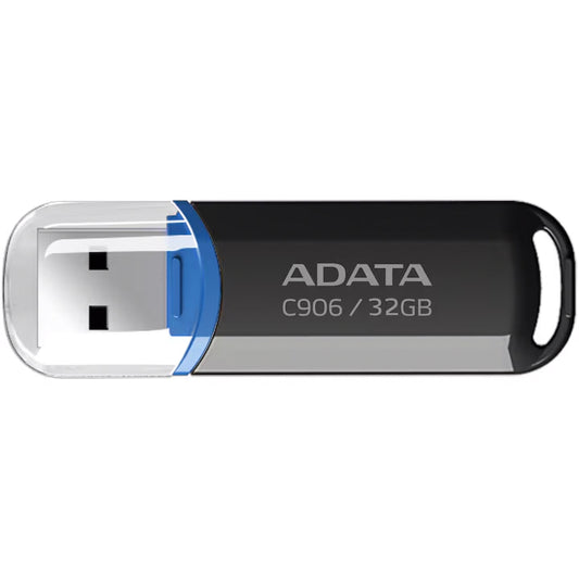 Ekstern USB-A-minne Adata C906, 32Gb AC906-32G-RBK
