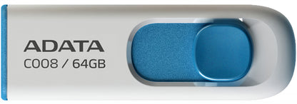Ekstern Minne USB-A Adata C008, 64Gb AC008-64G-RWE