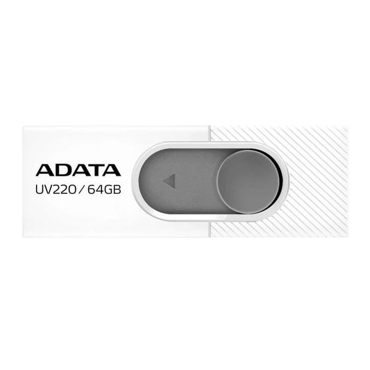 Ekstern USB-A-minne Adata UV220, 64Gb AUV220-64G-RWHGY