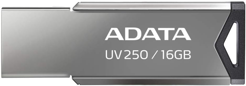 Eksternt USB-A-minne USB-A Adata UV250, 16 Gb AUV250-16G-RBK AUV250-16G-RBK 
