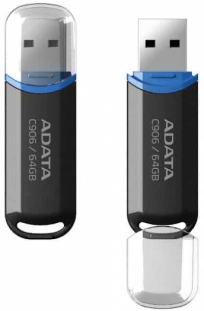 Ekstern Minne USB-A Adata C906, 64Gb AC906-64G-RBK