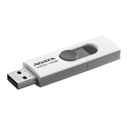 Ekstern USB-A-minne Adata UV220, 64Gb AUV220-64G-RWHGY