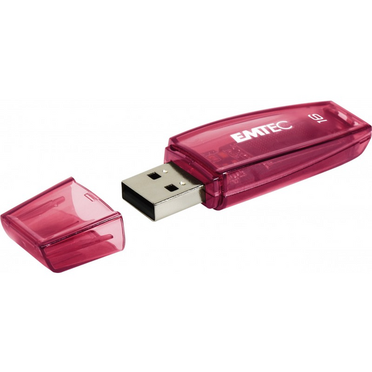 Ekstern USB-A-minne Emtec C410 Color Mix, 16GB ECMMD16GC41