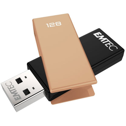 Ekstern USB-A-minne Emtec C350 Brick, 128Gb ECMMD128GC352