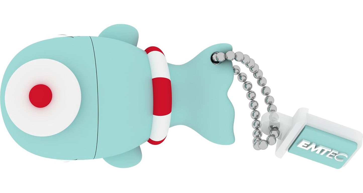 Ekstern USB-A-minne Emtec M337 Whale, 16Gb ECMMD16GM337