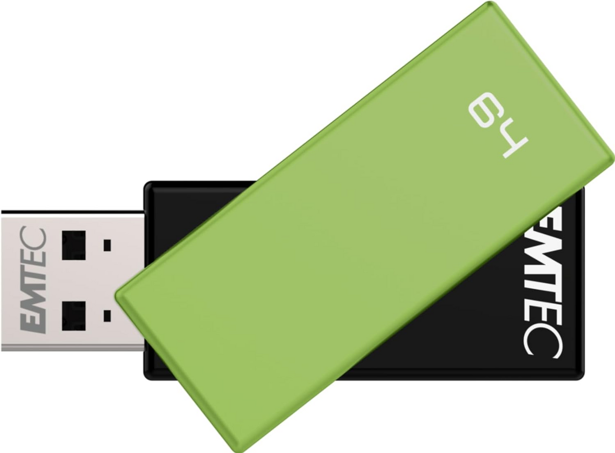 Ekstern USB-A-minne Emtec C350 Brick, 64Gb ECMMD64GC352