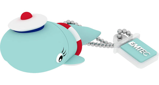 Ekstern USB-A-minne Emtec M337 Whale, 16Gb ECMMD16GM337