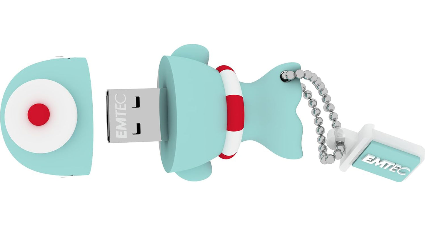 Ekstern USB-A-minne Emtec M337 Whale, 16Gb ECMMD16GM337
