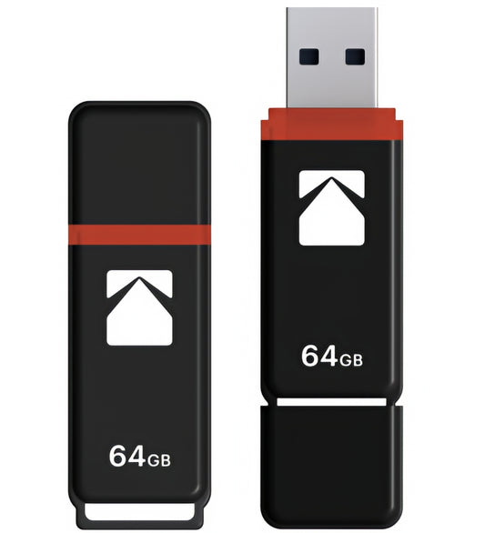 Ekstern USB-A-minne Kodak K102, 64Gb EKMMD64GK102