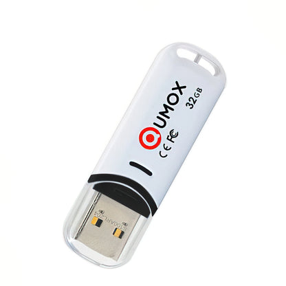 Ekstern Minne USB-A Qumox, 32Gb, Hvit