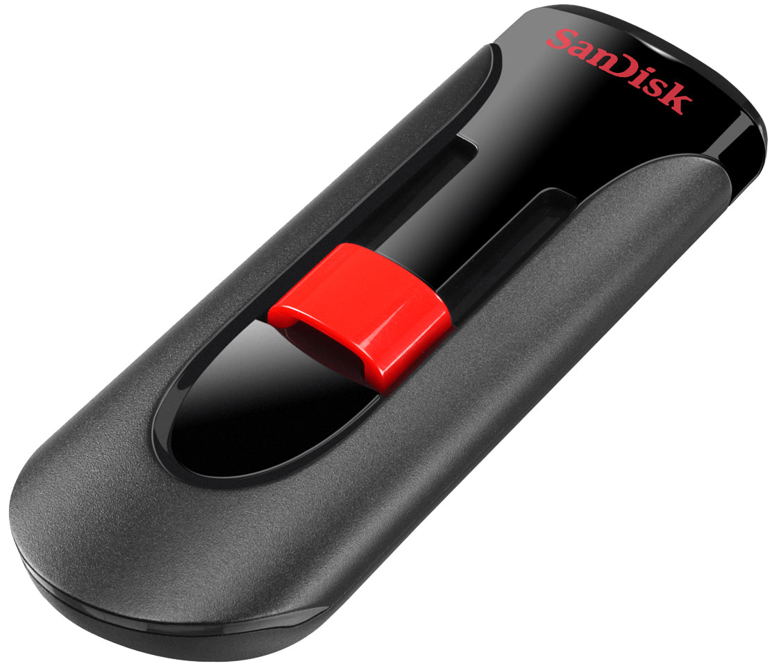 Ekstern USB-A-minne SanDisk Cruzer Glide, 64Gb SDCZ60-064G-B35