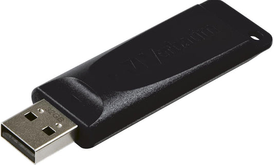 Ekstern USB-A Verbatim PenDrive Slider-minne, 32GB