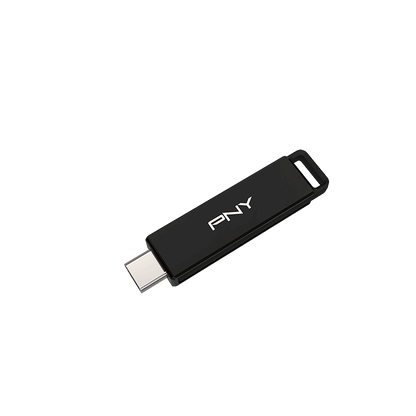 Ekstern USB-C-minne PNY Elite X, 64GB P-FDI64GELTXC-GE