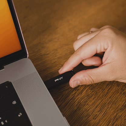 Ekstern USB-C-minne PNY Elite X, 64GB P-FDI64GELTXC-GE