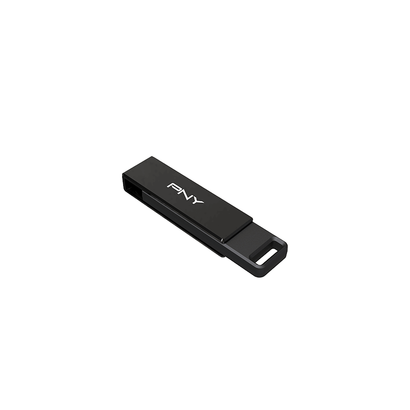 Ekstern USB-C-minne PNY Elite X, 64GB P-FDI64GELTXC-GE