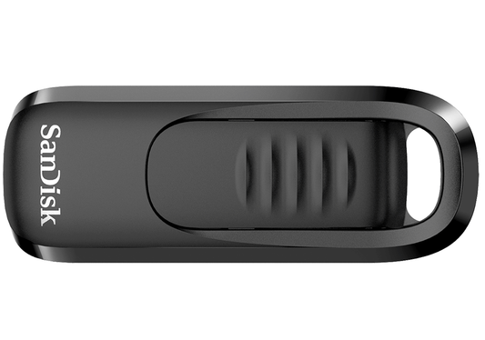 Ekstern USB-C-minne SanDisk Ultra Slider, 128GB SDCZ480-128G-G46