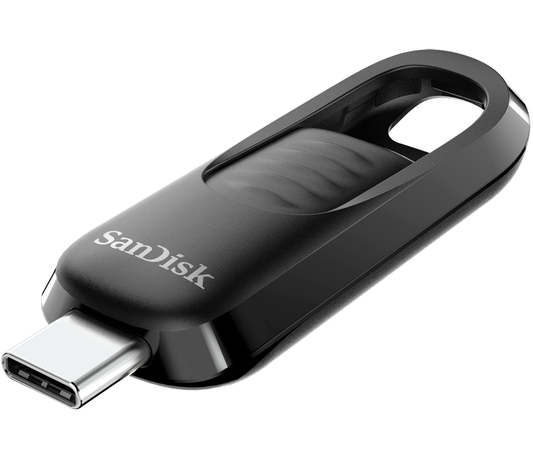 Ekstern USB-C-minne SanDisk Ultra Slider, 64Gb SDCZ480-064G-G46