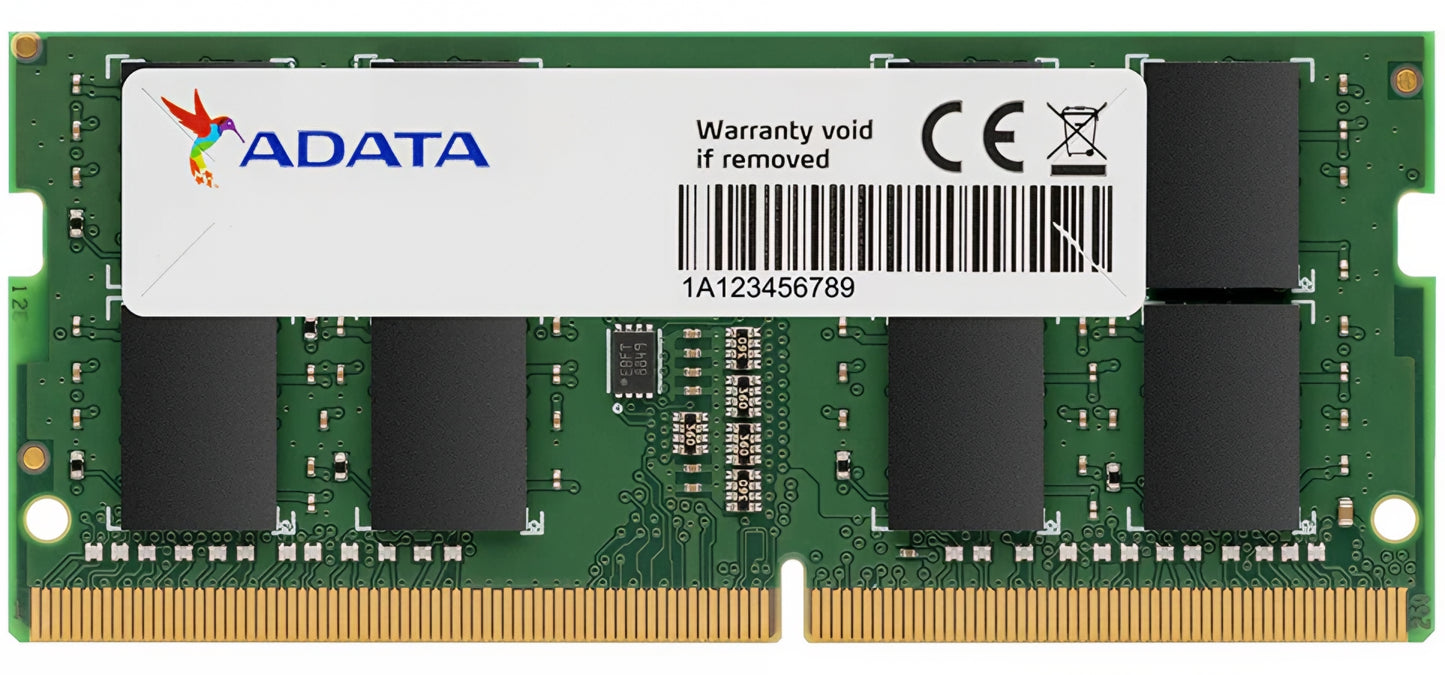 Adata Premier RAM-minne, DDR4 SODIMM, 8GB, 2666Mhz AD4S26668G19-SGN
