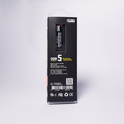 RAM-minne Dato, DDR5, 8GB, 4800Mhz, Svart DT8G5DU48