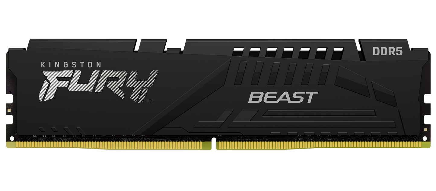 Kingston Fury Beast RAM, DDR5, 8GB, 5600Mhz, Reseglet KF556C40BB-8