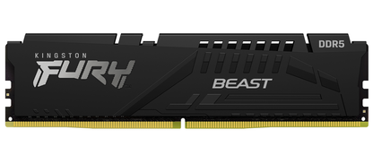 Kingston Fury Beast RAM, DDR5, 8GB, 5600Mhz, Reseglet KF556C40BB-8