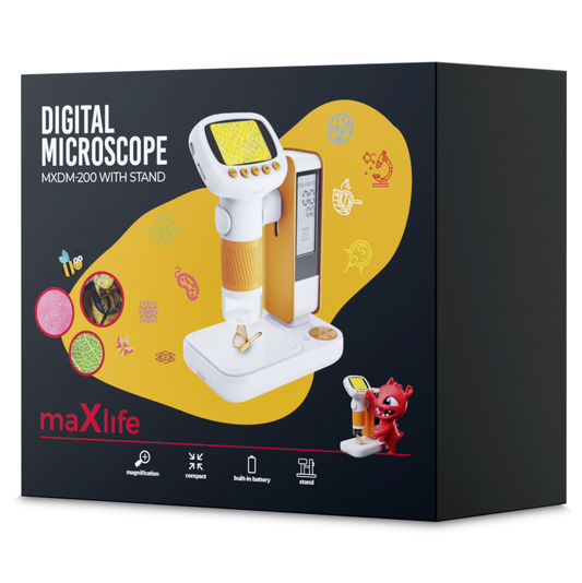 MaXlife MXDM-200 mikroskop, oransje