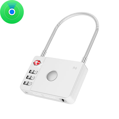 MiLi SmartTag MiLock Luggage for iOS Series, Hvit HD-P16-L