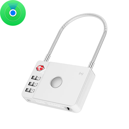 MiLi SmartTag MiLock Luggage for iOS Series, Hvit HD-P16-L