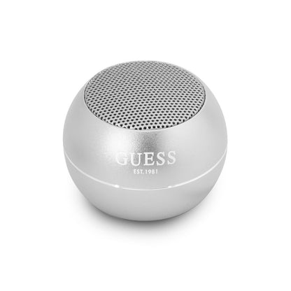 Bærbar Bluetooth-høyttaler Guess, 3W, Sølv