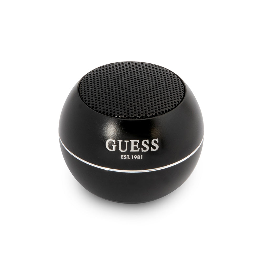 Bærbar Bluetooth-høyttaler Guess, 3W, Svart