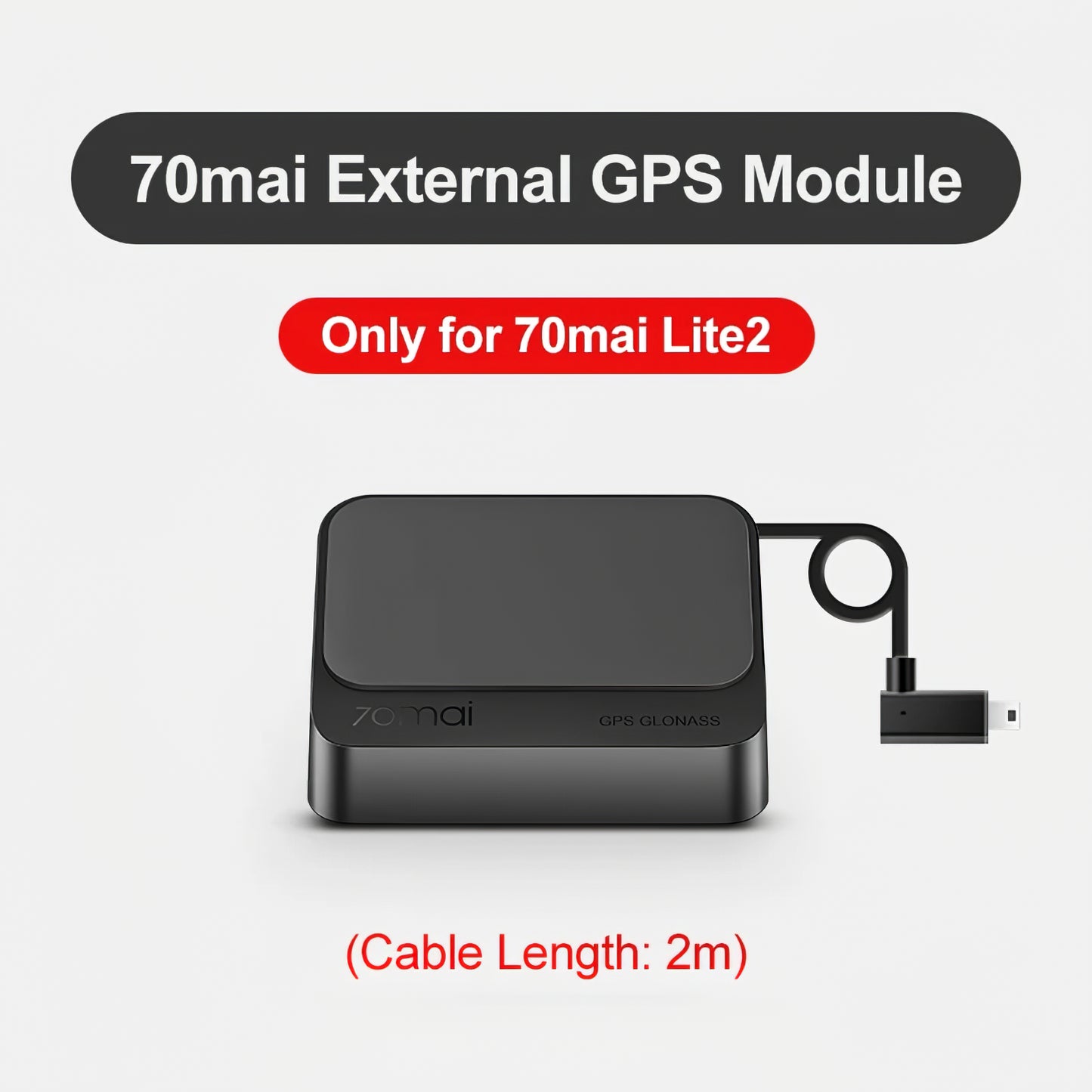Ekstern GPS-modul 70mai GPS03 for Dash Cam Lite 2 D10