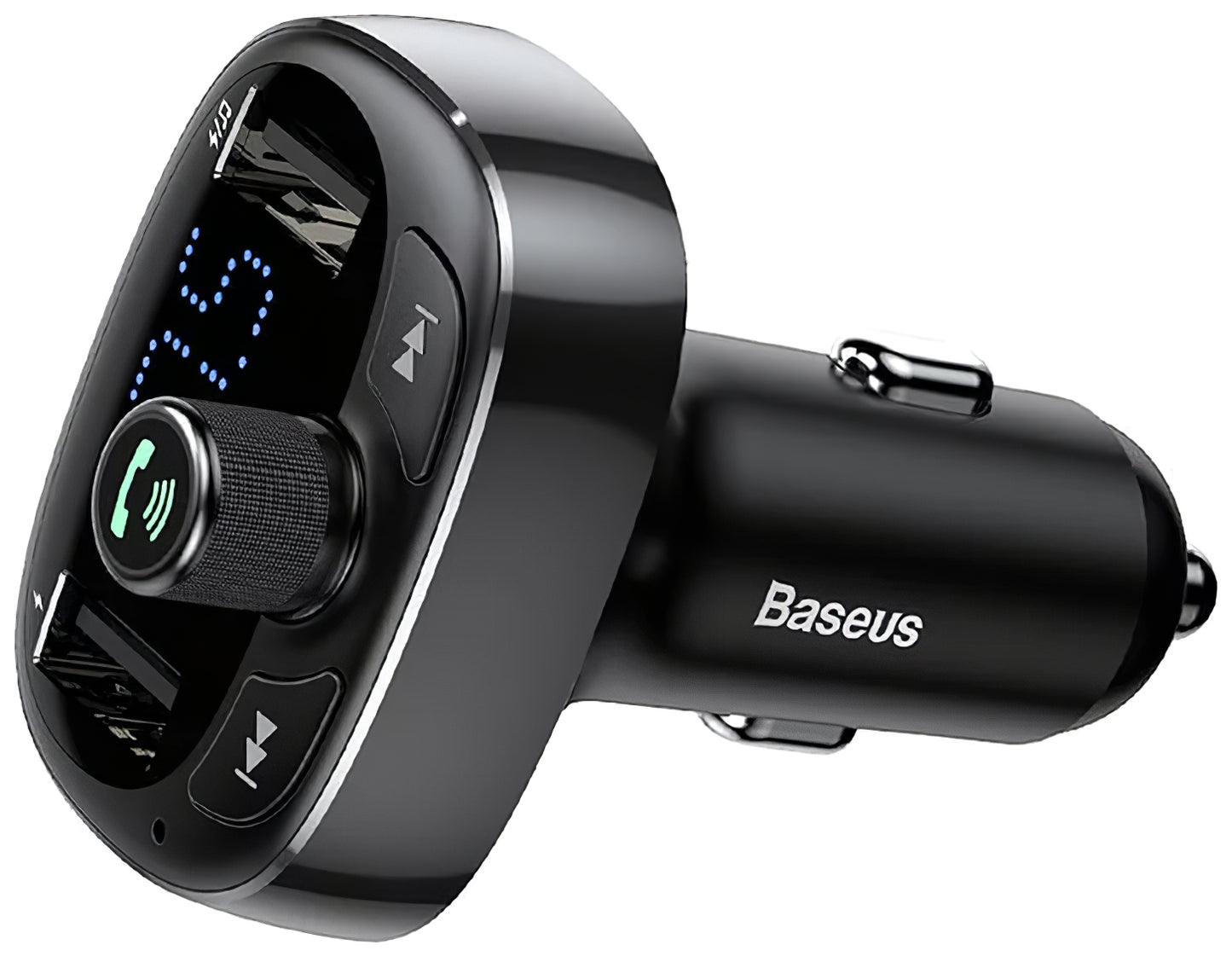 Bluetooth FM-modulator Baseus S-09, 2 x USB-A - 1 x microSD 