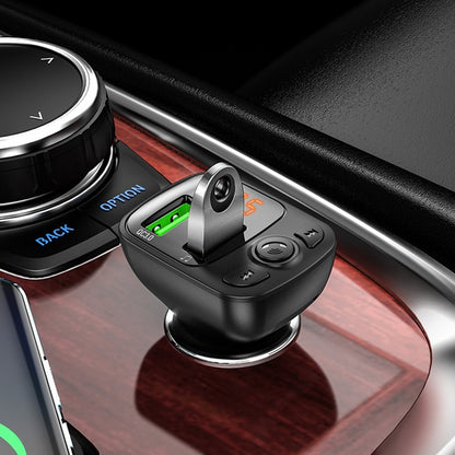 FM Bluetooth-modulator Borofone BC41 Eminency, 2 x USB-A - 1 x microSD