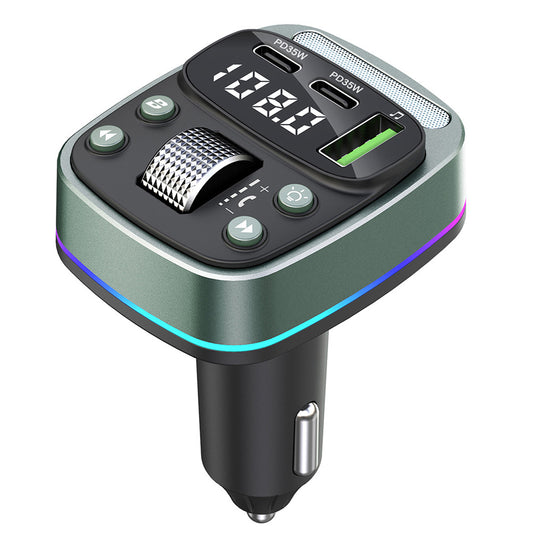 FM Bluetooth-modulator Techsuit EchoDrive, 1 x USB-A - 2 x USB-C