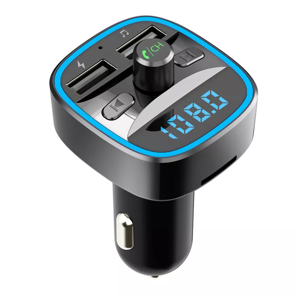 FM Bluetooth-modulator Techsuit JamLink, 2 x USB-A - 1 x microSD
