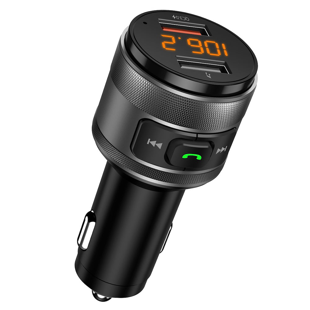 FM Bluetooth-modulator Techsuit VoltTune, 2 x USB-A
