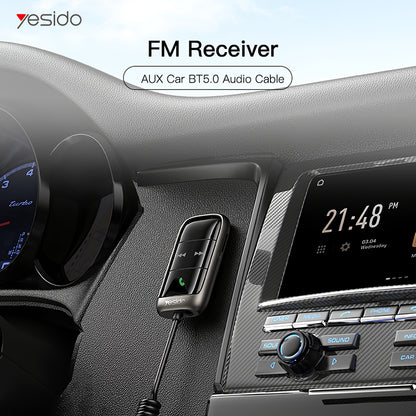FM-modulator Bluetooth Yesido YAU32, 1 x 3.5mm - 1 x microSD