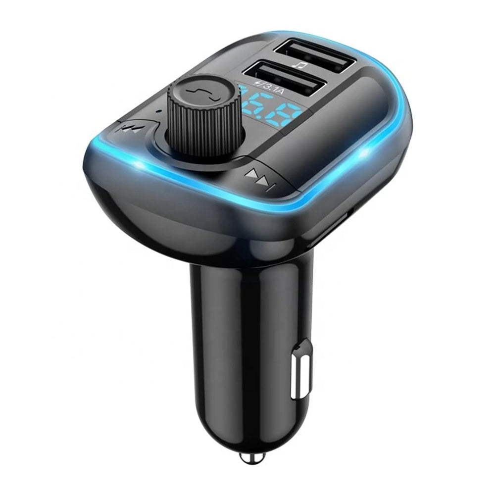 FM Bluetooth-modulator Yesido Y44, 2 x USB-A - 1 x microSD