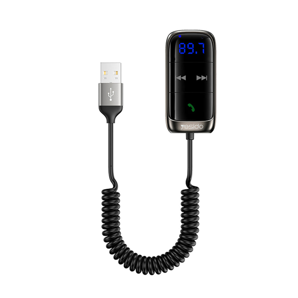 FM-modulator Bluetooth Yesido YAU32, 1 x 3.5mm - 1 x microSD