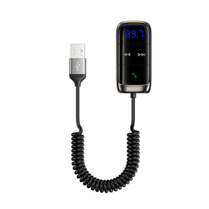 FM-modulator Bluetooth Yesido YAU32, 1 x 3.5mm - 1 x microSD